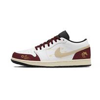 Jordan Air Jordan 1 Lemon Joy Cushioning Abrasion Resistant Cushioning, Wear Resistant Low top Vintage Basketball Shoes 553558-040(Team399-) 40