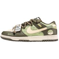 Nike Dunk Low top Skateboard Shoes Unisex Army Green HF5441-102(TeamF-) 40.5