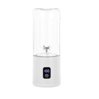 USB Rechargeable Electric Fruit Juicer Portable Fruit Extractor Cup Fruit Blender Cup  Travel balta