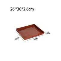 Flexible Rectangular Silicone Cake Mold Non Stick Heat Resistant Silicone Cake Pan Baking Tools Baking Mold Pan Home Baking brown