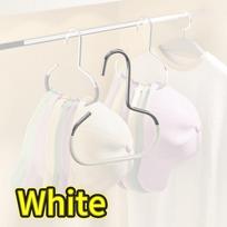 1-10pcs Circle Ring Hat Hanger Non-marking Non-slip Hat Storage Hook Closet Bedroom Saving Space Scarf Towel Tie Hanging Rack 1pcs balta
