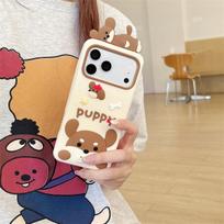 Cartoon Dachshund Anti-Fall Phone Case for iPhone 14/13/12/11/PRO/MAX 14