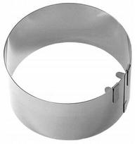Rant Do Tortu Opaska Forma Tortownica Regulowany Blacha 16-30 Wysoki 8Cm