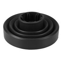 Portable Folding Hair Blower Diffuser Black Universal Hair Diffuser  Salon Use juoda