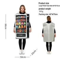 Halloween-Themed Vending Machine Costumes for Parties and Stage Performances