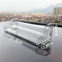 Multi-Layer Ladder Blind Box Storage Box Makeup Figure Small Ornament Large Capacity Display Stand Acrylic Display Rack