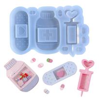 Quicksand Resin Casting Molds,Resin Art Shaker Mold,Crystal Silicone Hollow Mold Epoxy Pendant Mold Resin Filler Mold 1