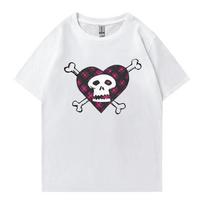 Avril Lavigne Logo Punk Rock 2000s T shirt Unisex Women vintage Hip Hop streetwear Unisex black Cotton clothing 2XL
