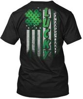 Lucky Tattoo Artist T-Shirt Made in the USA Size S to 5XL 2XL