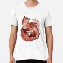 Red fox 2018 redraw  Premium T-Shirt Mens Womens Tees Top S to 5XL Made in the AU/USA T-Shirt Mens Womens Tees Top S