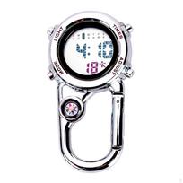 Multi Function Digital Carabiner Watch Unisex Pocket Backpack Fob for Work Chefs