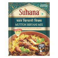 Suhana Mutton Biryani Spice Mix 50 g Pouch Pack Of 3 Easy Homemade Restaurant Style Aromatic Mughlai Flavor Blend