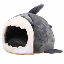 Shape Pet Dog House Kennel Winter Warm Bed Soft Sleeping Mat S