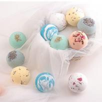 Joyous Bath Bomb: Romantic Moisturizing Bath Salt Bubble Ball (100g) Soluble Pearl