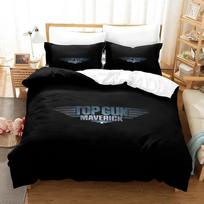 TV Top Gun Maverick Bedding Set Boys Girls Twin Queen Size Duvet Cover Pillowcase Bed Kids Adult Fashion Home Textileextile 135x200cm