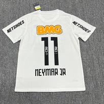 2011-12 Santos namų #11 NEYMAR JR Sportiniai treniruočių marškinėlių komplektas su kojinėmis Paaugliams Vaikams Suaugusiems Futbolo aprangos rinkiniai 16