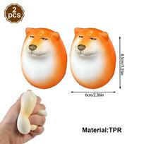 Creative DIY Assembly Shiba Inu Realistic Egg Shape TPR EggDog Union Desk Decor Desktop Ornaments For Home Office Fun Christmas Easter Gift Presents