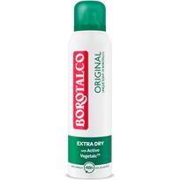 Borotalco Original Antiperspirant Deodorant Spray 150 ml - Long-Lasting Freshness Aluminum-Free Unisex Invisible Protection White musk