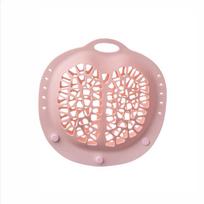 Silicone Anti-Deformation Mesh Laundry Bag for Washing Underwear and Bras rožinė