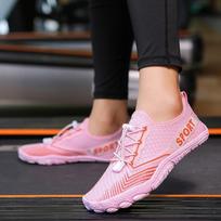 Amphibious Barefoot Shoes for Cross-border, Jump Rope, Yoga, Swimming & Beach Use US 9.5 rožinė