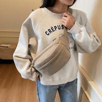 2025 Women's Casual Corduroy Crossbody Fanny Pack - Single Shoulder Bag with Lazy Style chaki