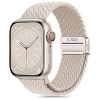 Pasek Nylonowy Nylonmag Na Apple Watch 4/5/6/7/8/9/Se 38/40/41 Mm - Beżowy