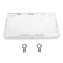 White Cell Phone Lock Box Portable Easy To Use Mobile Phone Holder Locker Lightweight ABS Self Control Lock Box Classroom