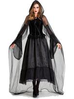Halloween Grim Reaper Ghost Bride Demon Witch Vampire Costume Dress S stilius 1 spalva