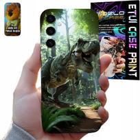 Samsung Galaxy S24 Fe Tok Dinó Dinó Minták Fiúknak + Üveg