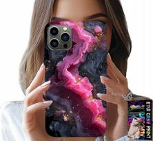Etui Do Iphone 11 Pro Max - Różowy Marmurek Plecki, Modne Wzory