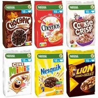 Nestle Mix Pusryčių dribsniai Rinkinys 6x 450g