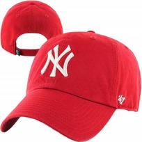 47 Brand Czapka Ny New York Yankees Clean Red - Ari
