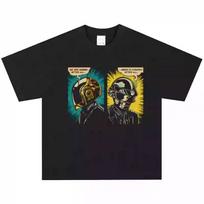 2025 Daft Punk Band T-shirt Rock American Retro Street Fashion Short Sleeve Vintage High Quality Luxury Brand Ins Y2k S