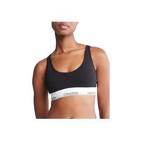Calvin Klein Letter Bralette Women Underwear Black QF7586-001 S