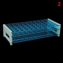 10 vnt. plastikinių mėgintuvėlių su dangteliais ir stovas su 40/50 skylėmis 10PCS 15x100mm(Test tube)