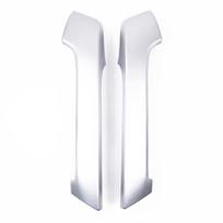 4 vnt. Durų rankenos dangtelis Toyota Land Cruiser Prado 150 LC150 10-18 white