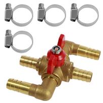 16/19MM Heater Tap Valve Universal Heater Control Valve with Brass Body Plated Shank Robust Heater Control Valve Multifunctional