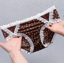 Japanese Leopard Print Lace Sexy Hip-hugging Panties: Youthful & Trendy Erotic Thongs for Women One Size