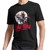 Nauji Kung Fury aktyvūs logotipiniai marškinėliai Juokingi Dydis S iki 5XL M