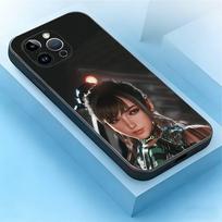 Stellar B-Blade EVE GAME Phone Case For iPhone 17,16,15,14,13,12,11,Air,XR,Pro,Max,Plus,mini,SE Silicone Black Cover iPhone17promax