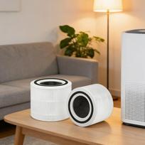 2-Pack For Core 300-RF Air Purifier Filters 99.97% Filtration Efficiency Activated Carbon White Compatible Design China Mainland