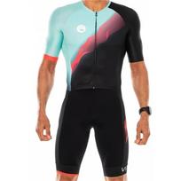 Vyriškas dviračių sporto trumpomis rankovėmis greitai džiūstantis kombinezonas Trisuit Skinsuit Dviračių įranga Mono Ciclismo Hombre 2026 Vasaros kvėpuojantis vientisas dviračių kostiumas Rinkinys XS
