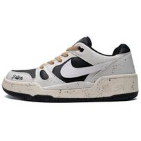 Nike Full Force Low Fallen Angel Slip Resistant Cushioning Low top Skateboard Shoes Men's White FB1362-101(Team98-) 40