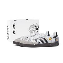 Adidas Originals SAMBA OG Lengvi žemi Unisex juodi balti Vokietijos armijos sportbačiai B75806(Team943-SBOX) 44