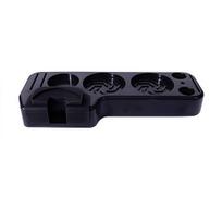 Multi Functional Coffee Tool Holder Portable Espresso Tamping Station with Integrated Filter Basket and Brush Storage juoda