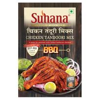 Suhana Chicken Tandoori Paste Spice Mix Authentic Indian Clay Oven Marinade for Tandoori Chicken 100 g Pack of 1
