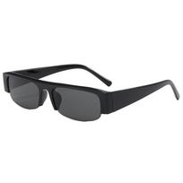 Half Frame Anti-blue Light Eyeglasses for Women New Fashion Square Leopard Black Sunglasses Ladies Retro Computer Glasses Frame juoda pilka spalva