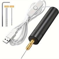 Nešiojamas Mini Elektrinis Grąžtas DIY Elektrinis USB Elektrinis Grąžtas Įrankiai Epoksidinės Dervos Papuošalų Gamybai Medžio Amatai Graviravimo Rašiklis Įrankis