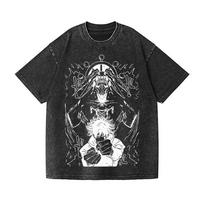 Makora Jujutsu Kaisen Vintage Wash Design T-Shirt High-quality Streetwear Is Suitable for Both Men Women S