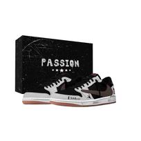 Travis Scott x Jordan Air Jordan 1 Cool Black Gray Mark Travis Scott X AJ1 Low Cushioning Low top DZ4137-700(Team1698-) 41